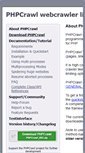 Mobile Screenshot of phpcrawl.cuab.de